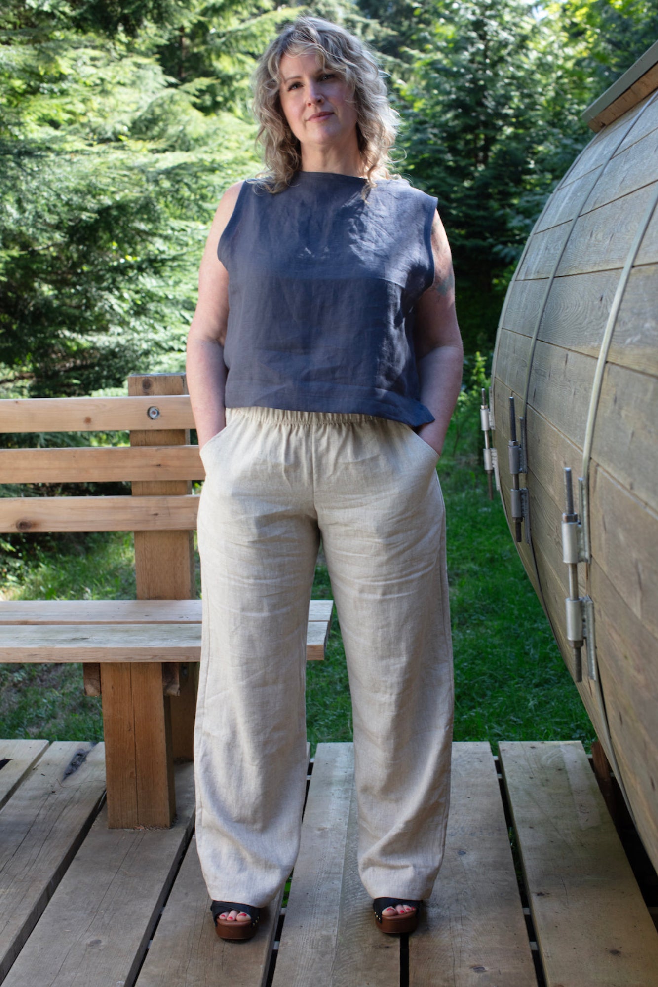 Linen Lounge Pant
