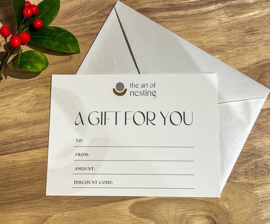 The Art of Nesting Gift Card