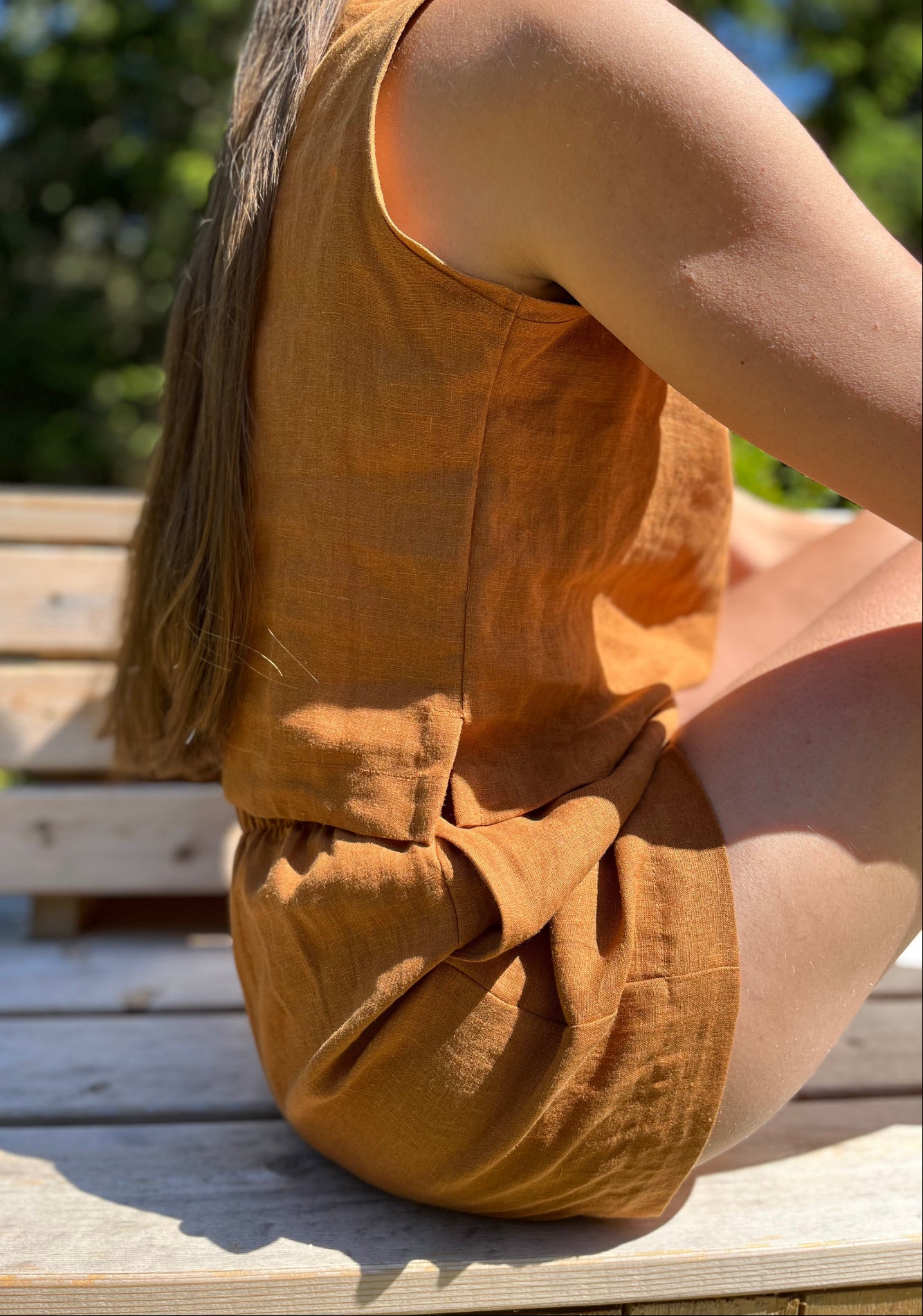 Linen Lounge Top