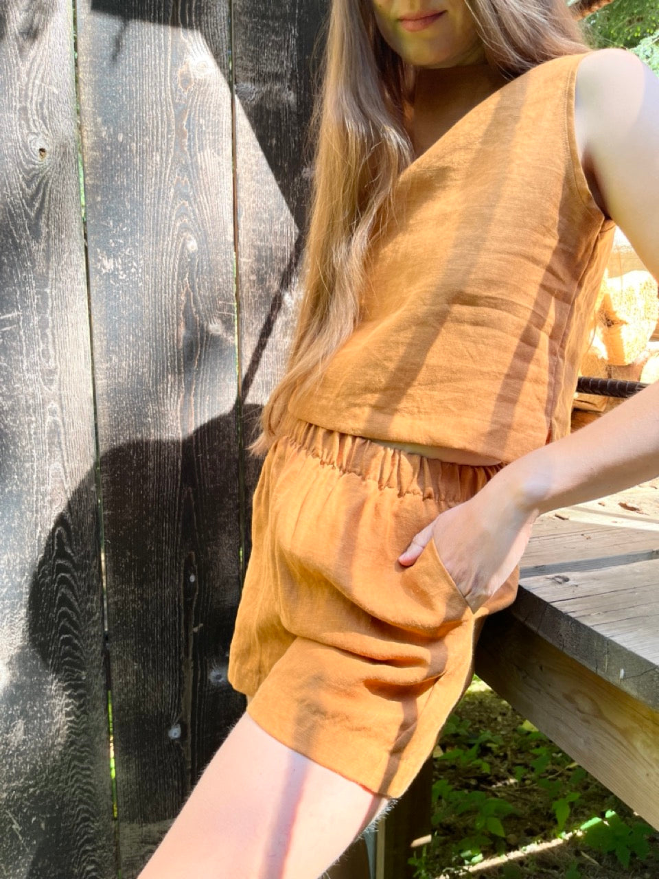 Linen Lounge Shorts
